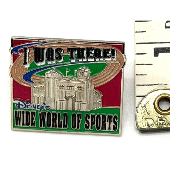 Disney Other - Disney Wide World of Sports Pin I Was There Track Field Stadium Vintage  27759